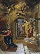 El Greco La anunciacion oil painting reproduction